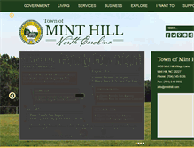 Tablet Screenshot of minthill.com